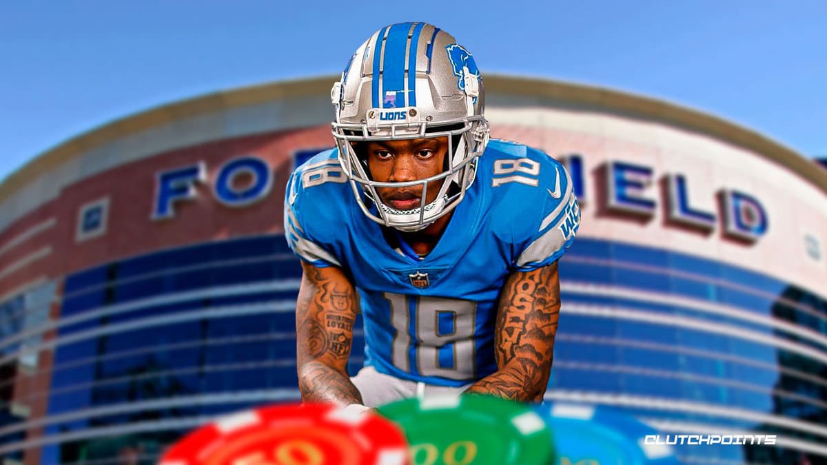 Gambling suspension hit Detroit Lions wide receiver Jameson Williams 'out  of the blue' 