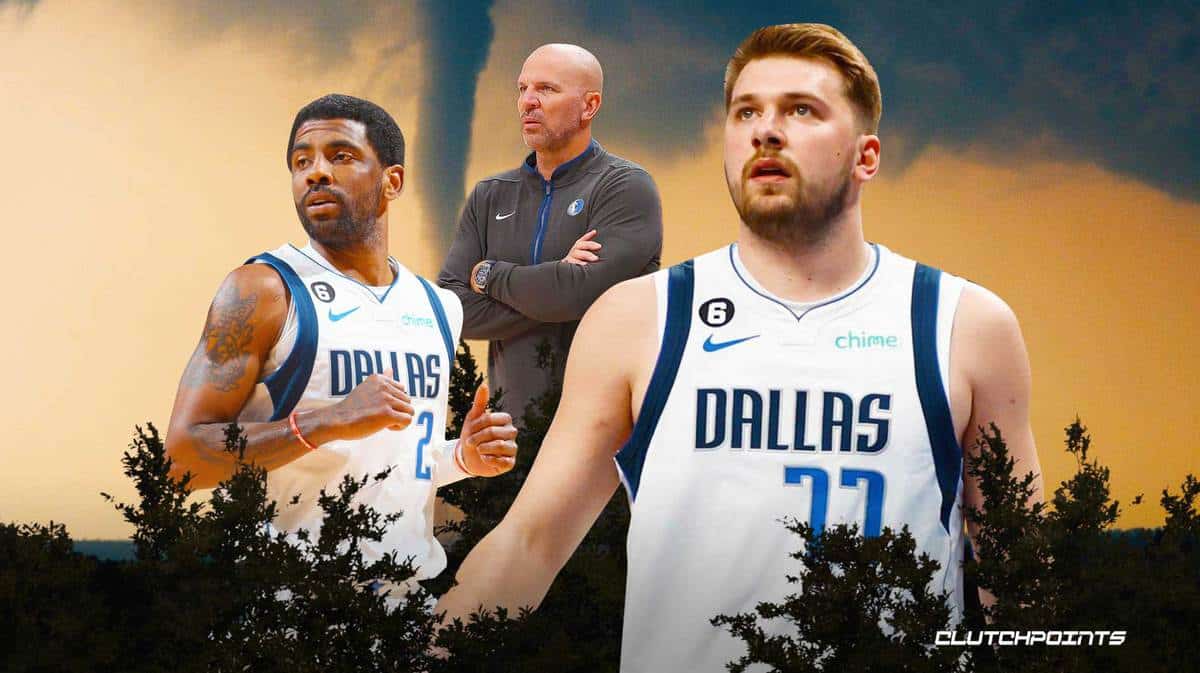 Kyrie Irving says 'pressure' to thrive with Luka Doncic, Mavericks