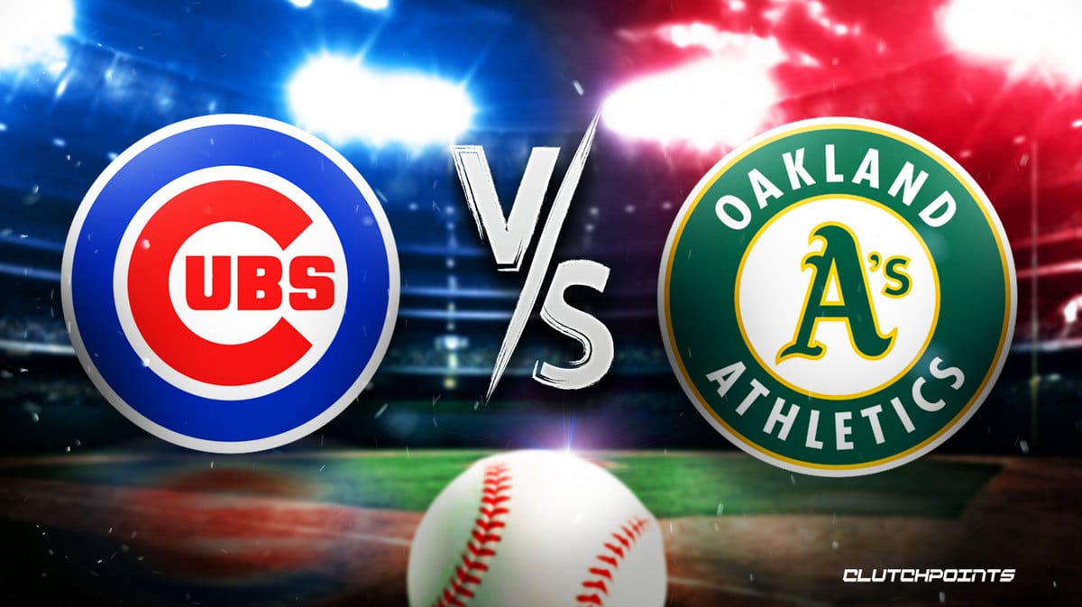 Cubs Athletics prediction, Cubs Athletics pick, Cubs Athletics odds, Cubs Athletics, how to watch Cubs Athletics