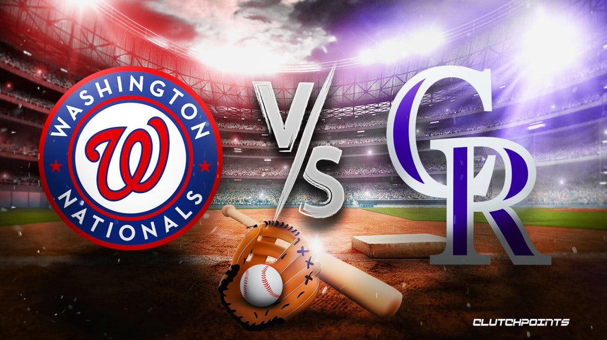 MLB Odds Nationals vs. Rockies prediction, pick, how to watch