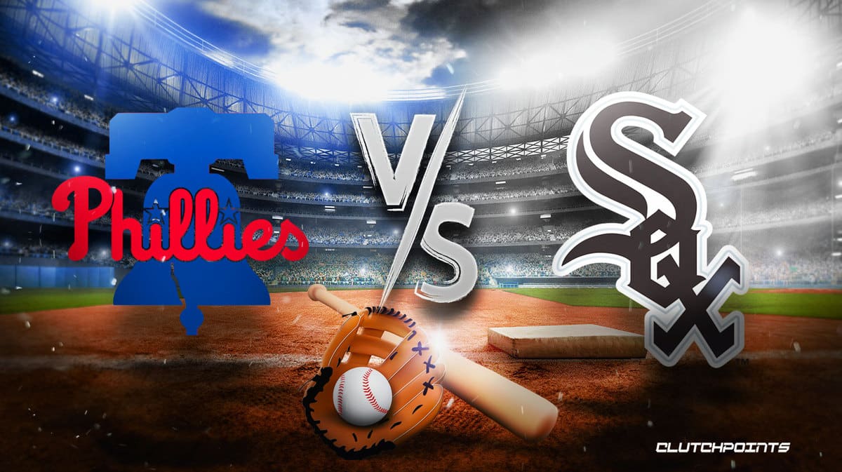 MLB Odds Phillies White Sox Game 1 prediction, pick, how to watch