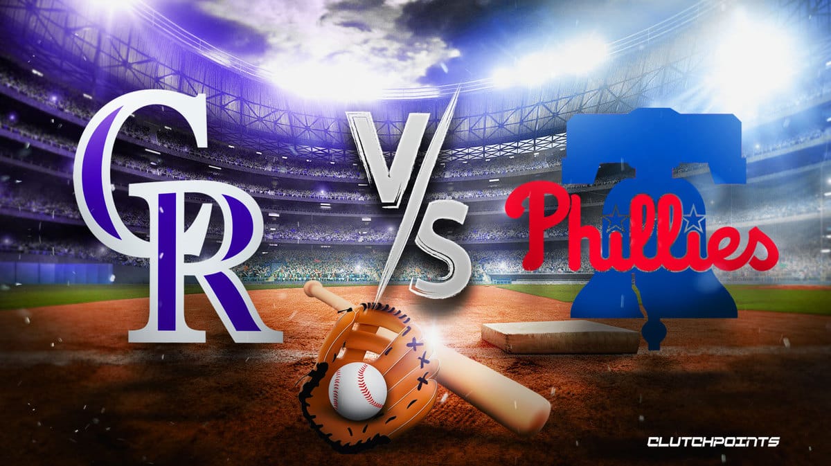 Rockies Phillies prediction, Rockies Phillies pick, Rockies Phillies odds, Rockies Phillies, how to watch Rockies Phillies
