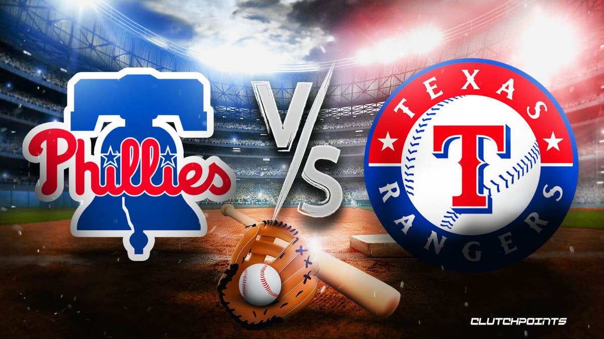 MLB Odds Phillies vs. Rangers prediction, pick, how to watch