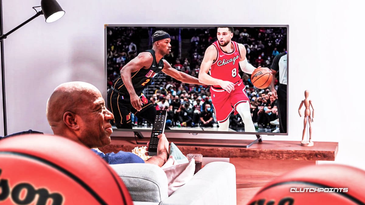 Magic Johnson, Miami Heat, Chicago Bulls, NBA Playoffs