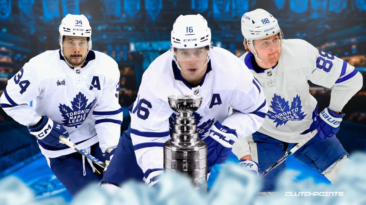 The Go Leafs go Marner and Nylander and Matthews Toronto Maple