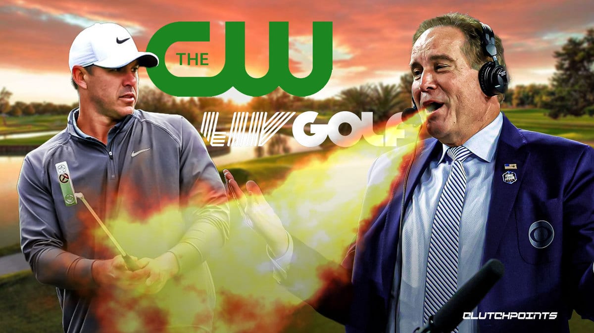 Masters, Brooks Koepka, Jim Nantz, LIV Golf, The CW