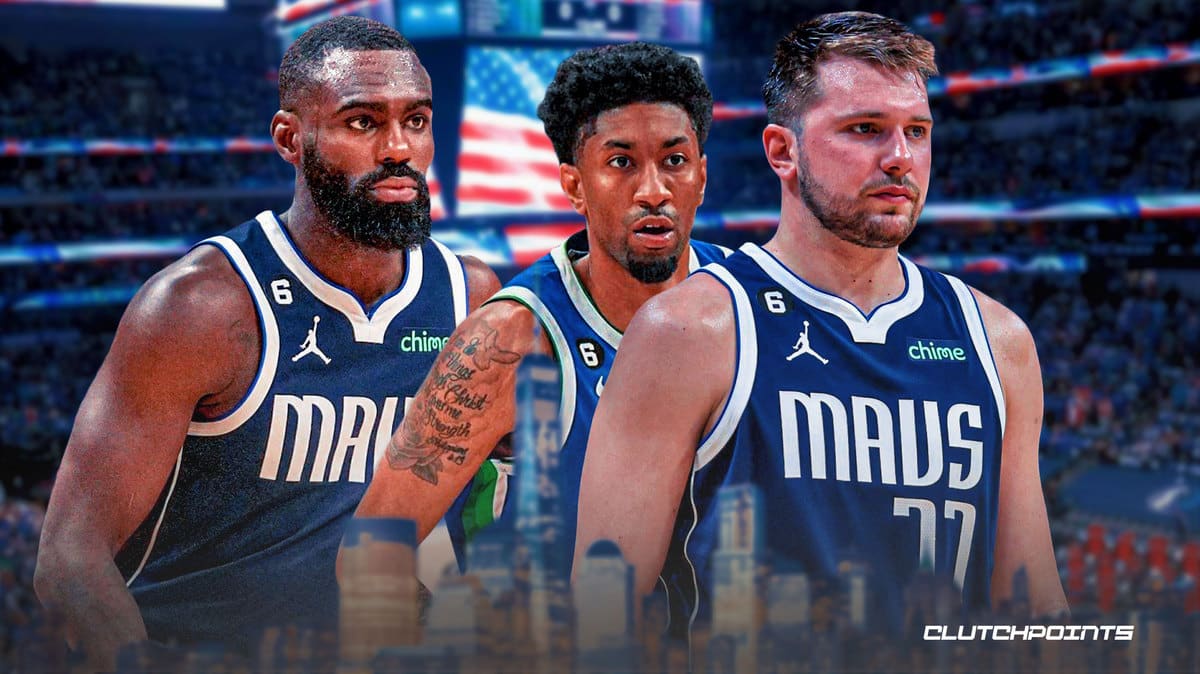Tim Hardaway Jr., Christian Wood, Luka Doncic, Mavericks