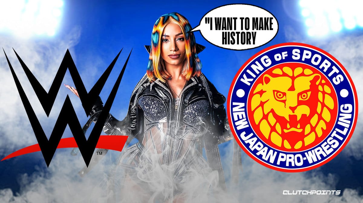 Mercedes Moné, WWE, New Japan Pro Wrestling, Trinity Fatu, All In,