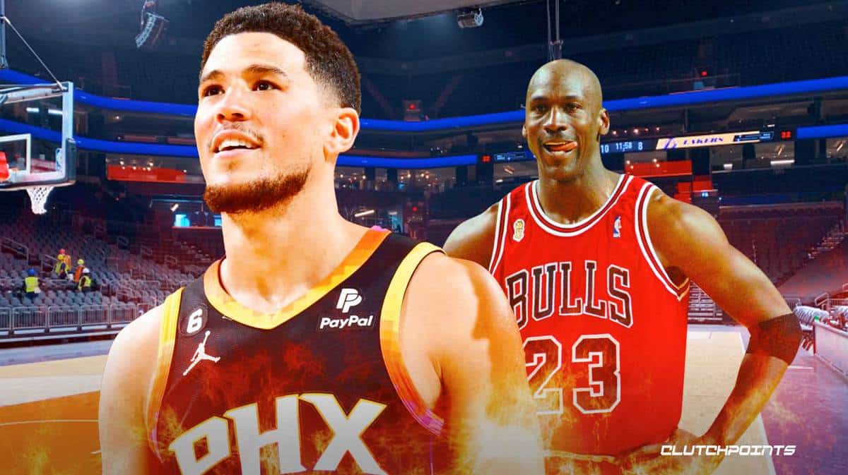 Michael Jordan, Devin Booker, Suns