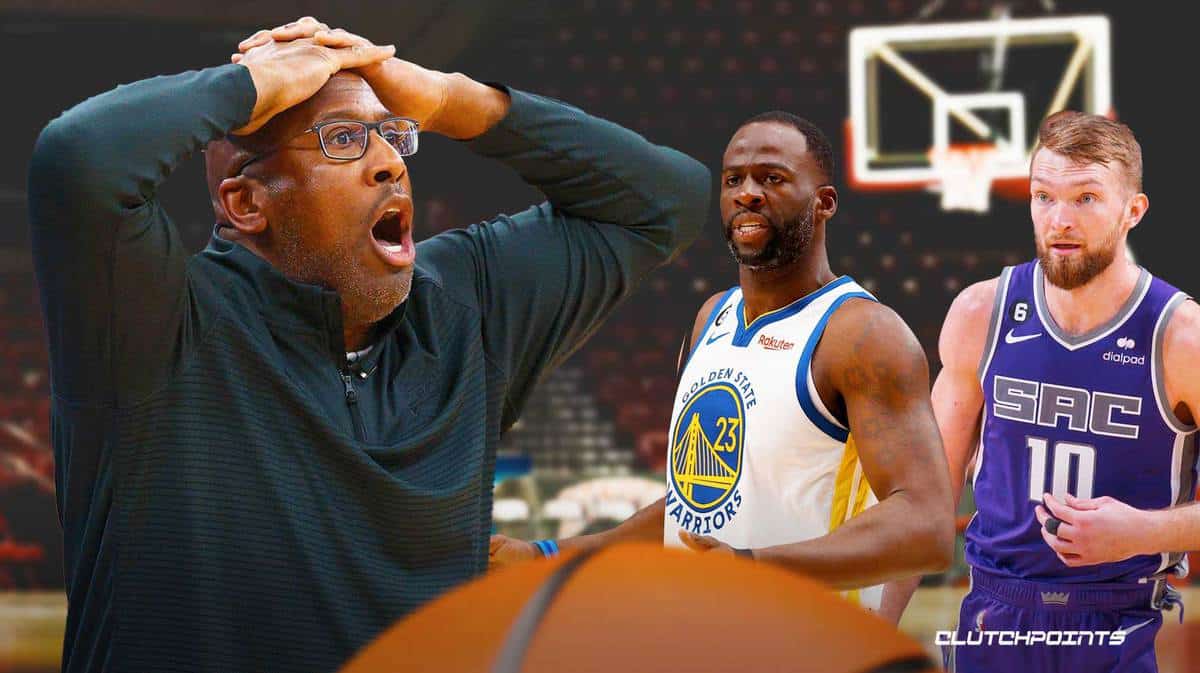 Mike Brown, Draymond Green, Domantas Sabonis, Kings, Warriors