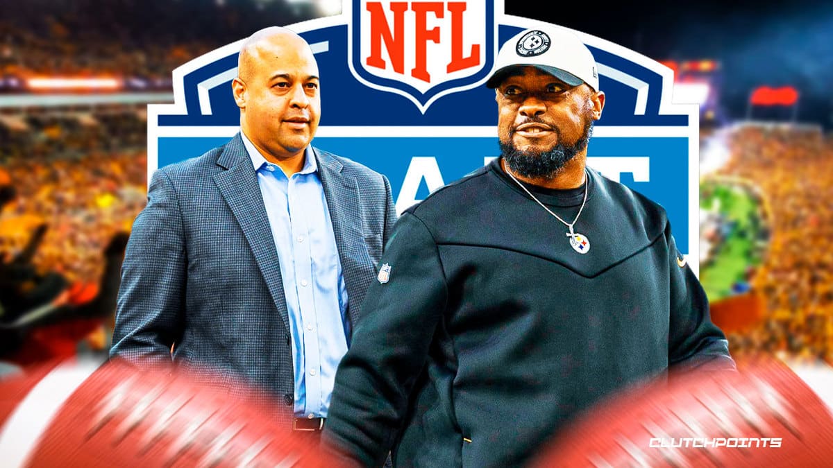 Mike Tomlin, Omar Khan, Pittsburgh Steelers