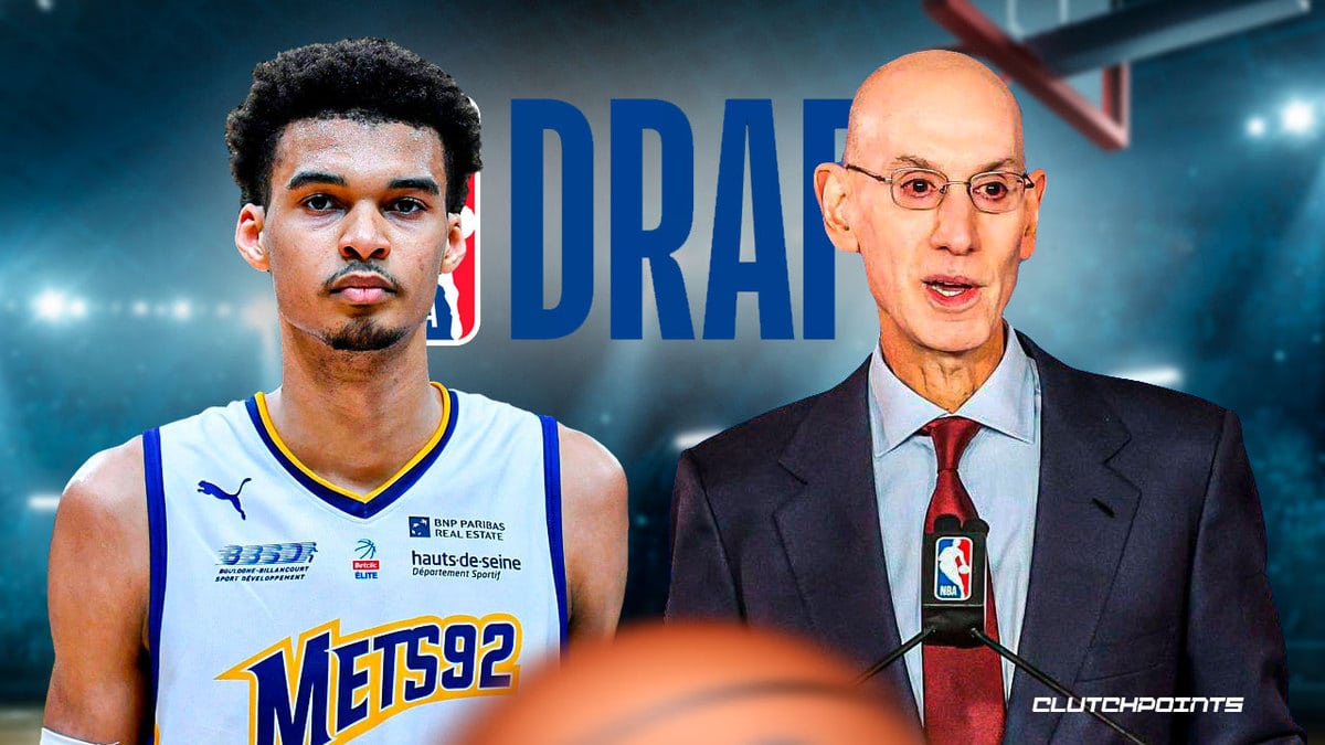 NBA Draft Victor Wembanyama Adam Silver