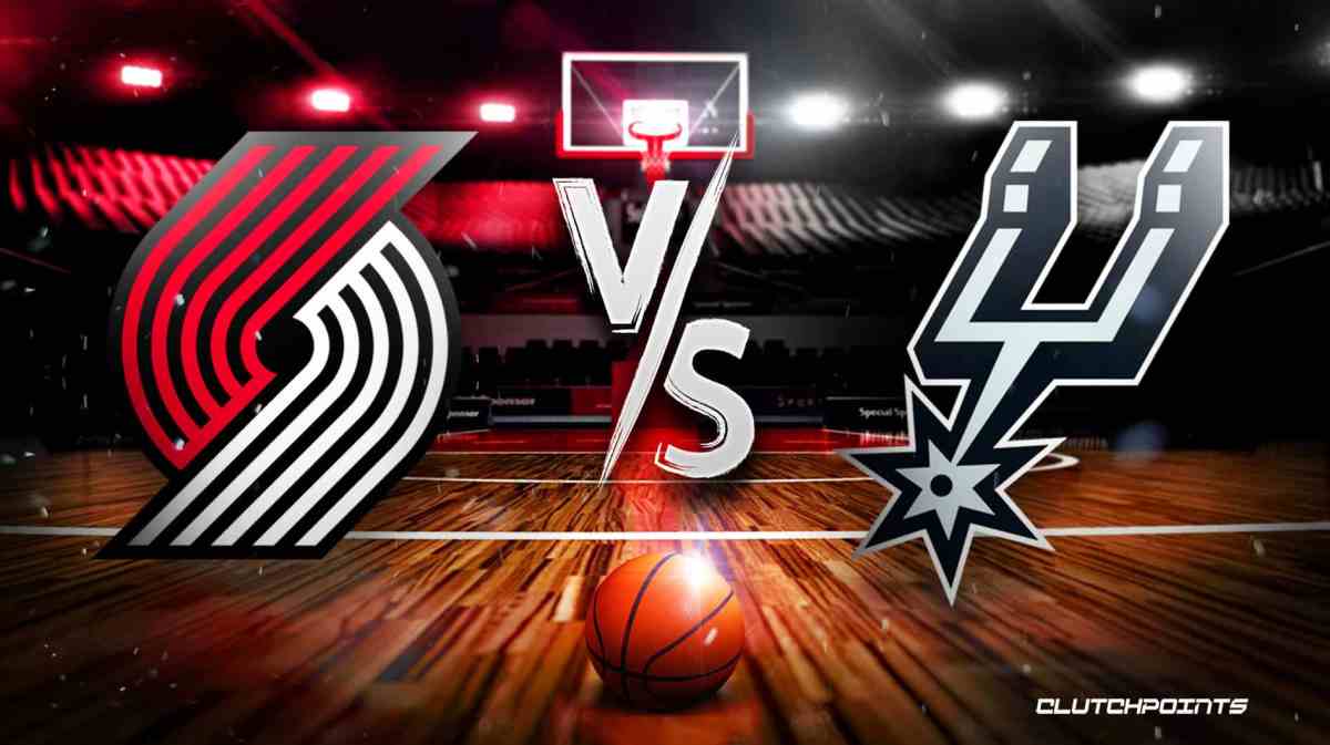 Blazers Spurs prediction