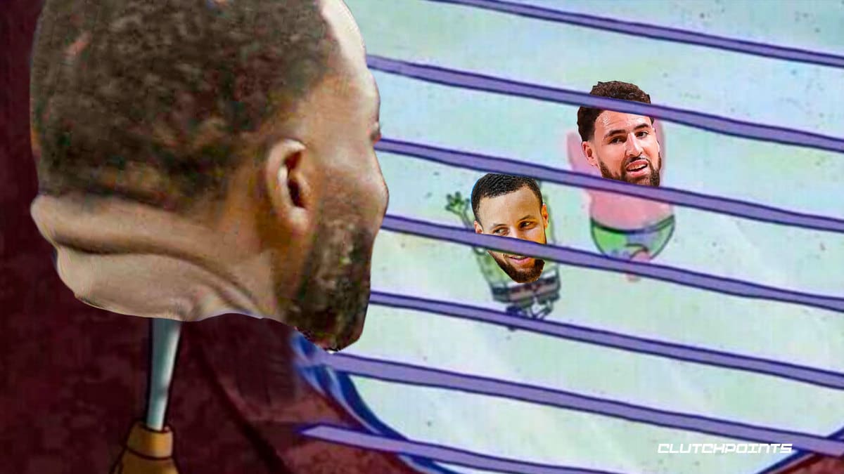 Draymond Green Warriors Stephen Curry Klay Thompson