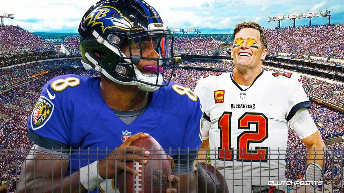 Tom Brady, Lamar Jackson, Ravens