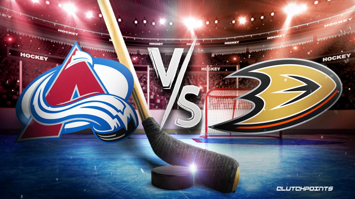 NHL Odds: Avalanche-Ducks Prediction, Pick, How to Watch