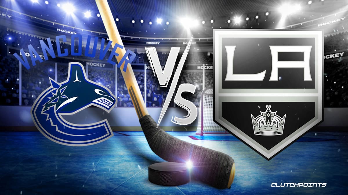 Canucks Kings prediction, pick, how to watch