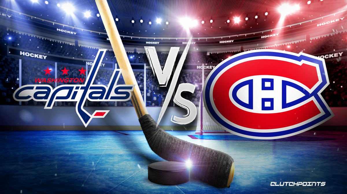 NHL Odds Capitals Canadiens prediction, pick, how to watch