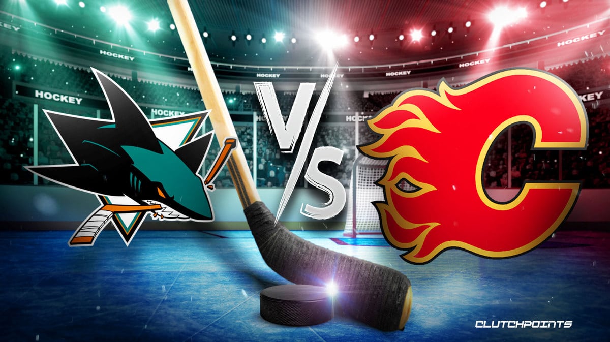 NHL Odds Sharks Flames prediction, pick, how to watch