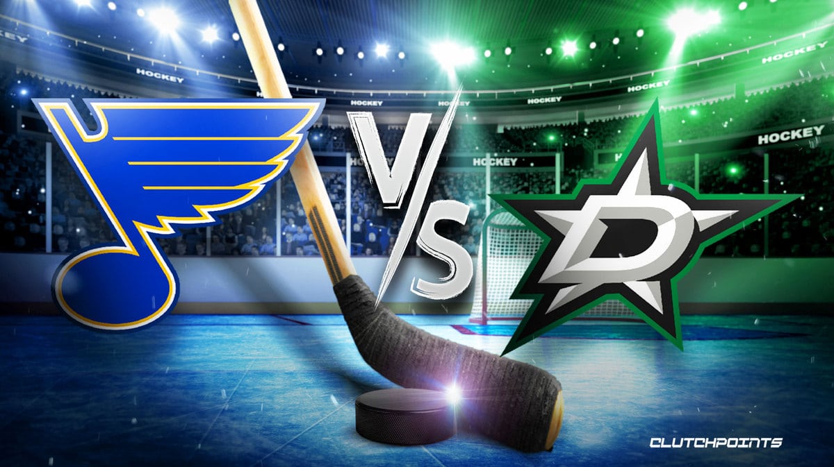 Blues Stars prediction, pick, how to watch