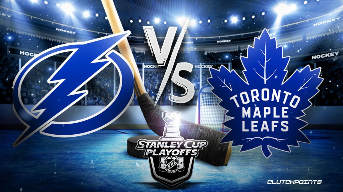NHL Playoffs Odds Lightning vs. Maple Leafs Game 2 prediction, pick