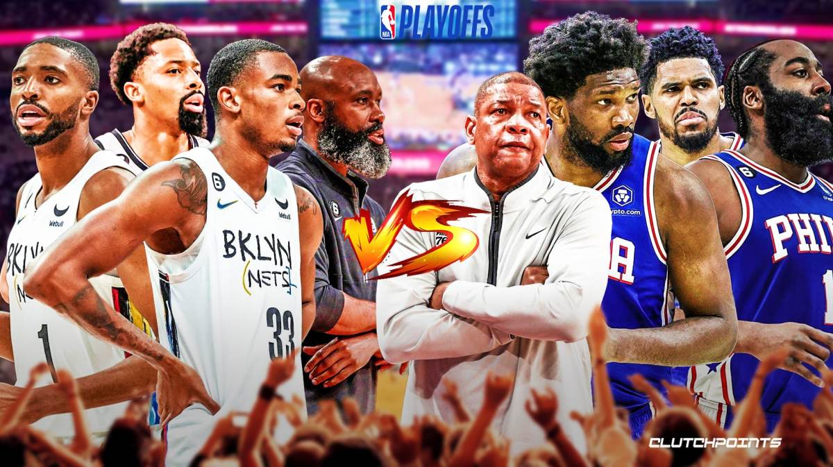 Jacque Vaughn, Joel Embiid, James Harden, Brooklyn Nets, Philadelphia 76ers