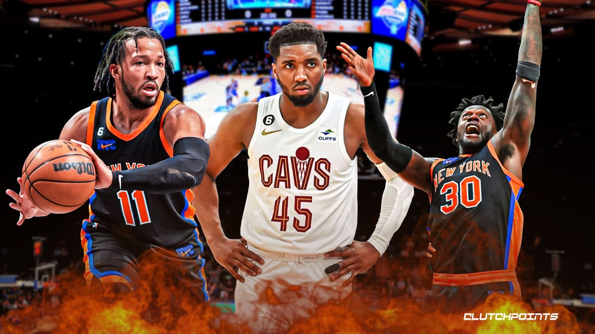 Jalen Brunson, Julius Randle, New York Knicks, Cleveland Cavaliers, NBA Playoffs
