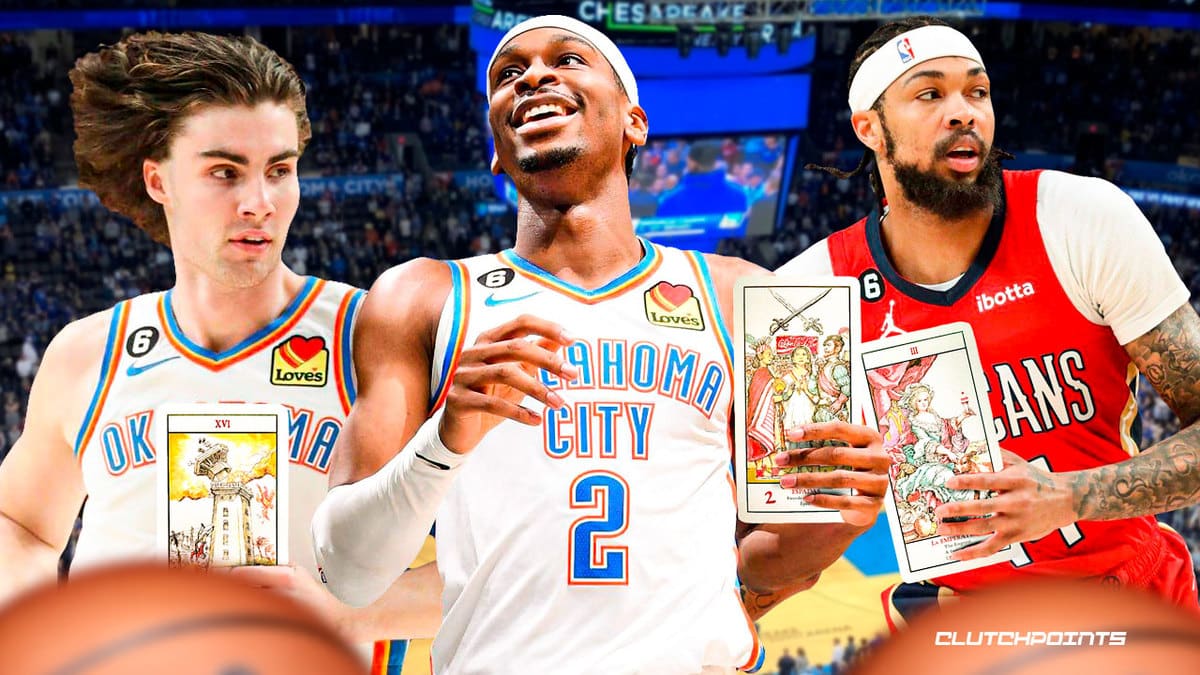 Shai Gilgeous-Alexander Thunder play-in predictions Pelicans Josh Giddey Brandon Ingram