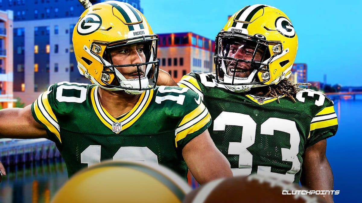 Jordan Love, Green Bay Packers, Aaron Jones
