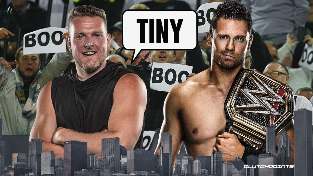 WWE, Pat McAfee, The Miz, George Kittle, WrestleMania,