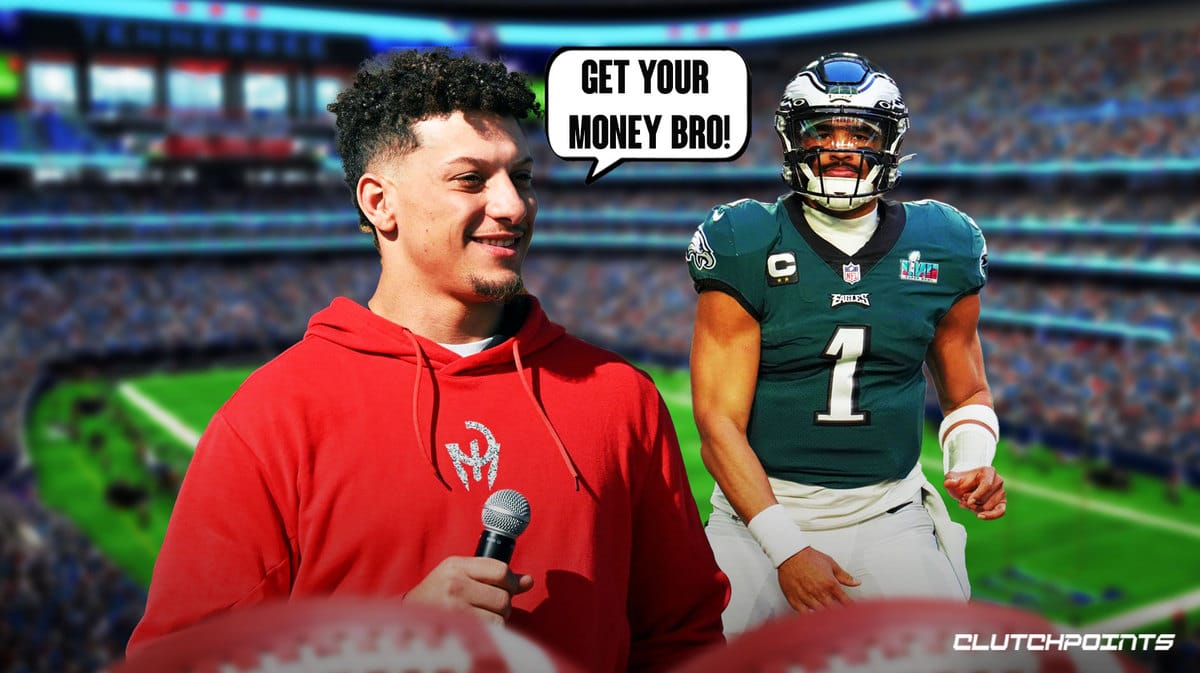 Patrick Mahomes, Kansas City Chiefs, Philadelphia Eagles, Jalen Hurts, NFL Contract