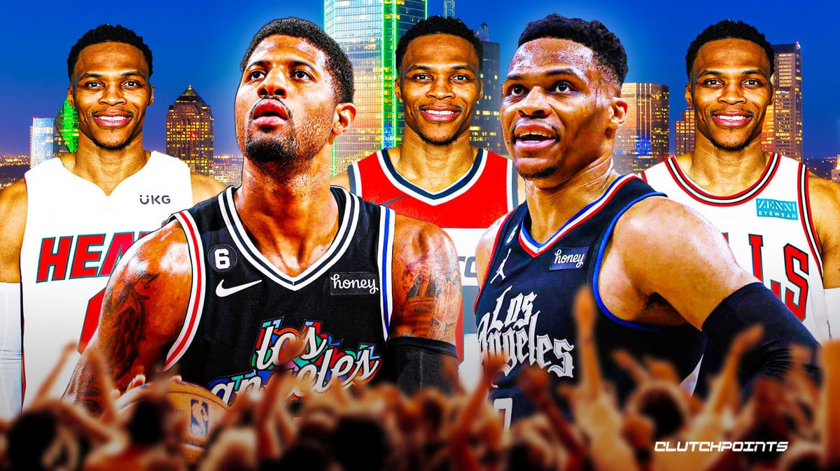 Paul George, Russell Westbrook, Los Angeles Clippers, Chicago Bulls, Miami Heat, Washington Wizards