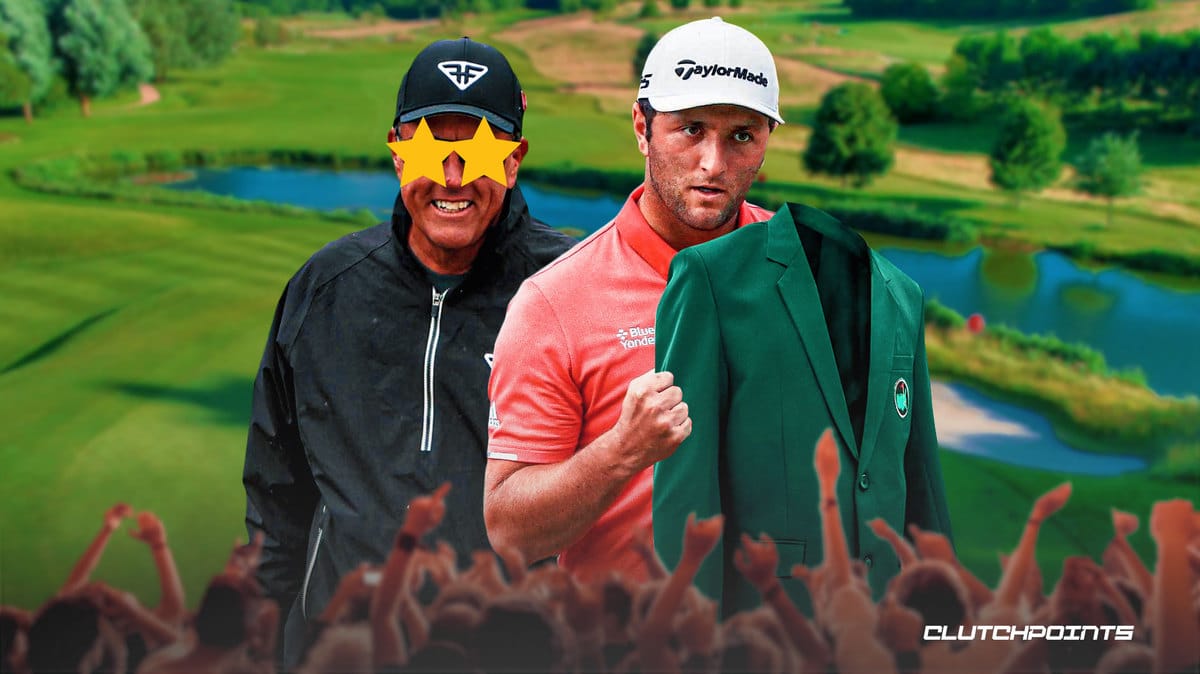 Phil Mickelson Jon Rahm Masters 2023