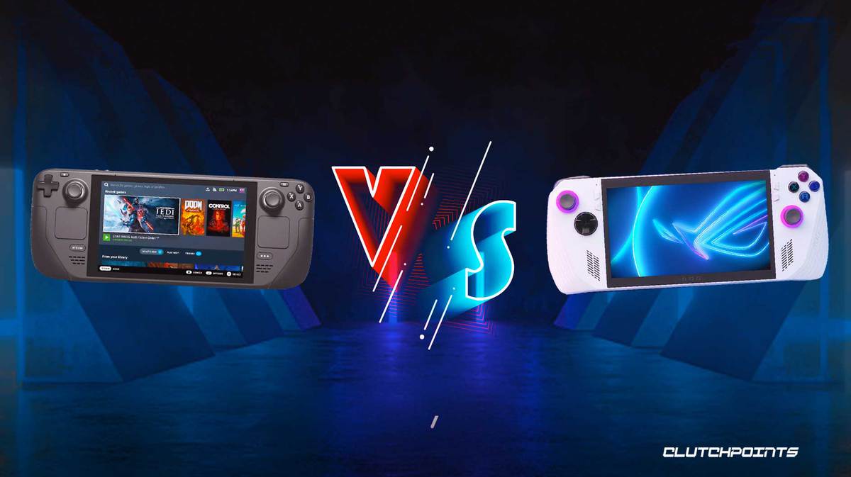 Steam Deck vs Asus ROG Ally: Which console is better?