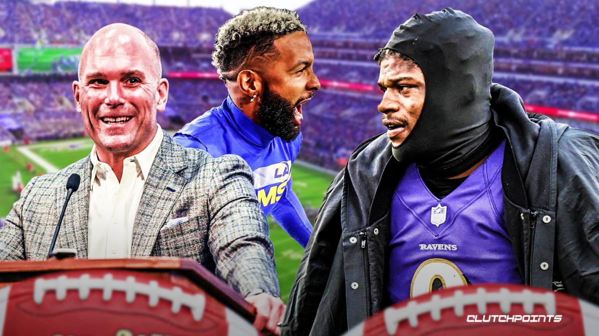 Ravens, Eric DeCosta, Lamar Jackson, Odell Beckham Jr
