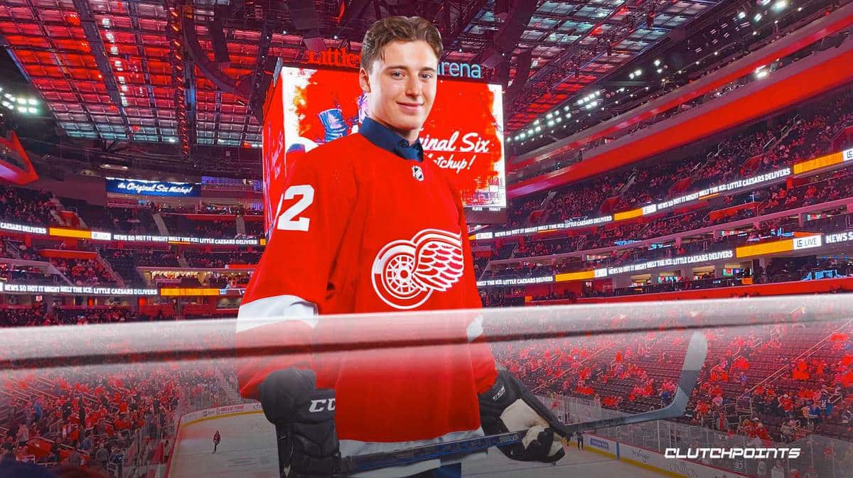 Red Wings, Marco Kasper, Marco Kasper injury, Marco Kasper debut, Red Wings news