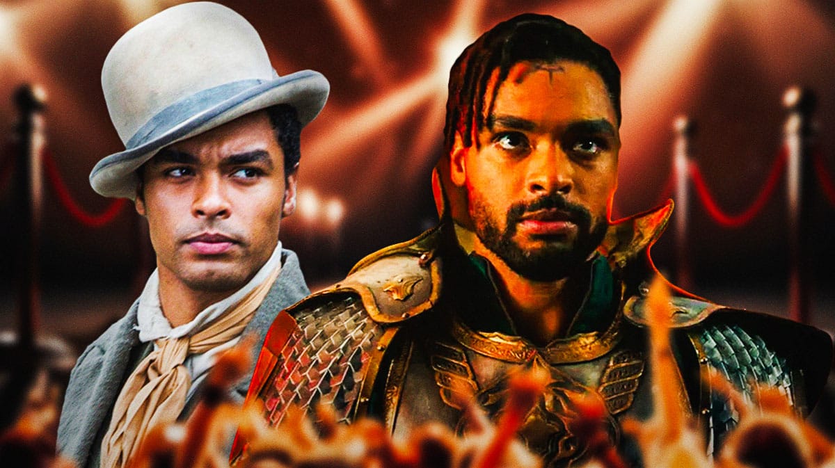Regé-Jean Page acting in Roots and Dungeons & Dragons: Honor Among Thieves.