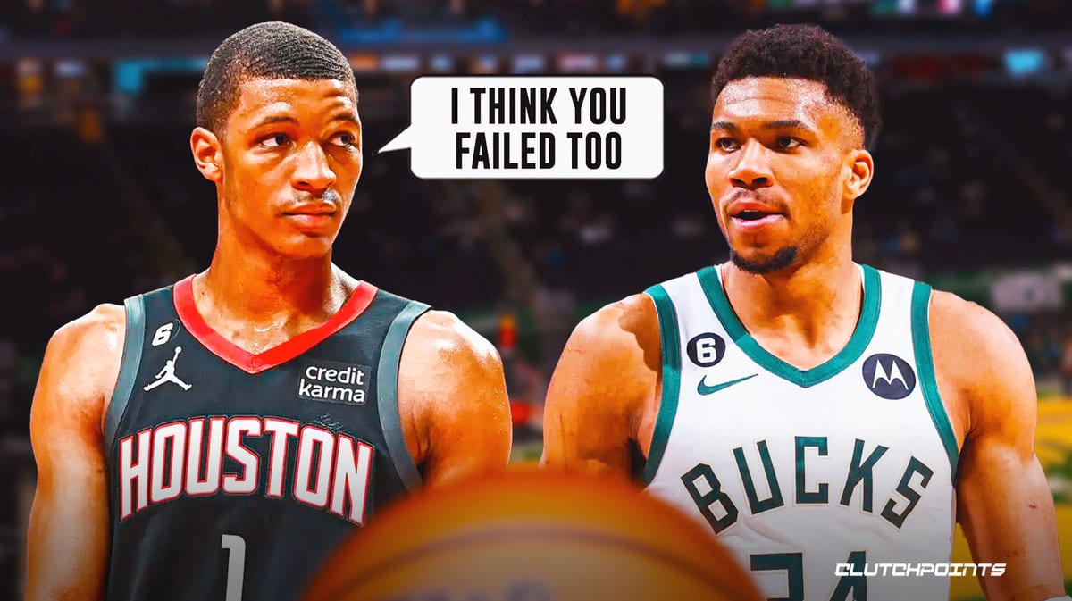 Houston Rockets, Jabari Smith Jr., Milwaukee Bucks, Giannis Antetokounmpo, NBA Playoffs