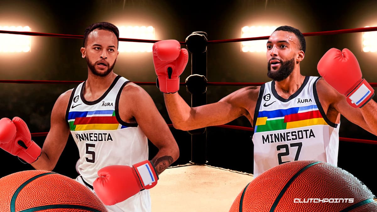 Rudy Gobert, Kyle Anderson, Minnesota Timberwolves