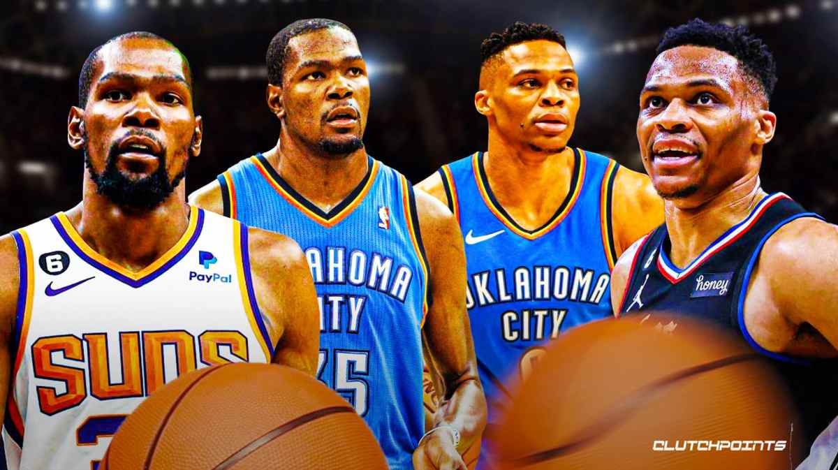 Russell Westbrook, Kevin Durant showcase stars featured on same-game parlay for Game 5