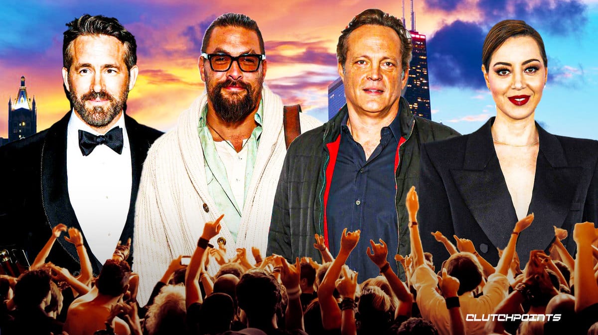 Ryan Reynolds, Jason Momoa, Vince Vaughn, Aubrey Plaza