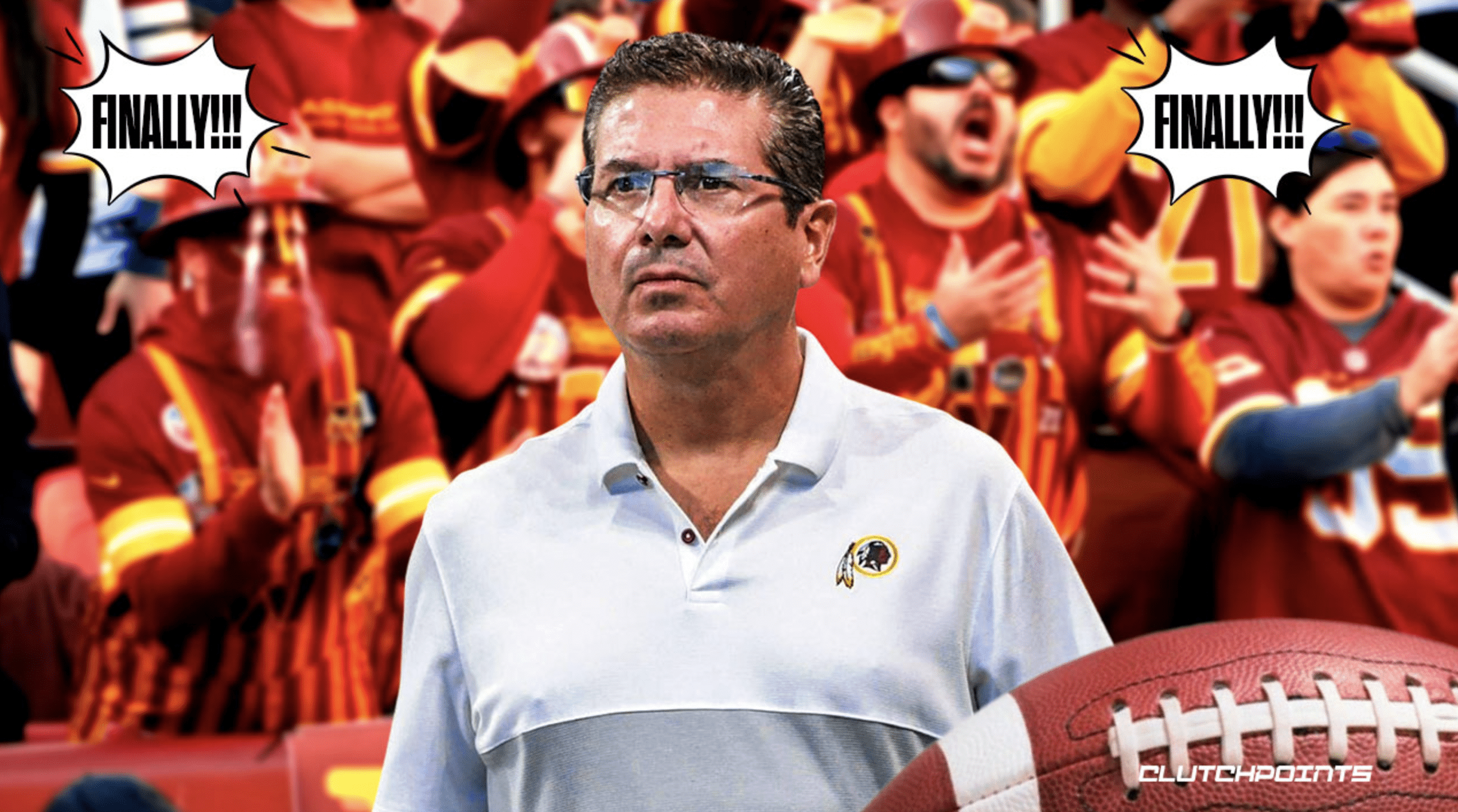 Rejoice Washington Fans, Dan Snyder is GONE! 