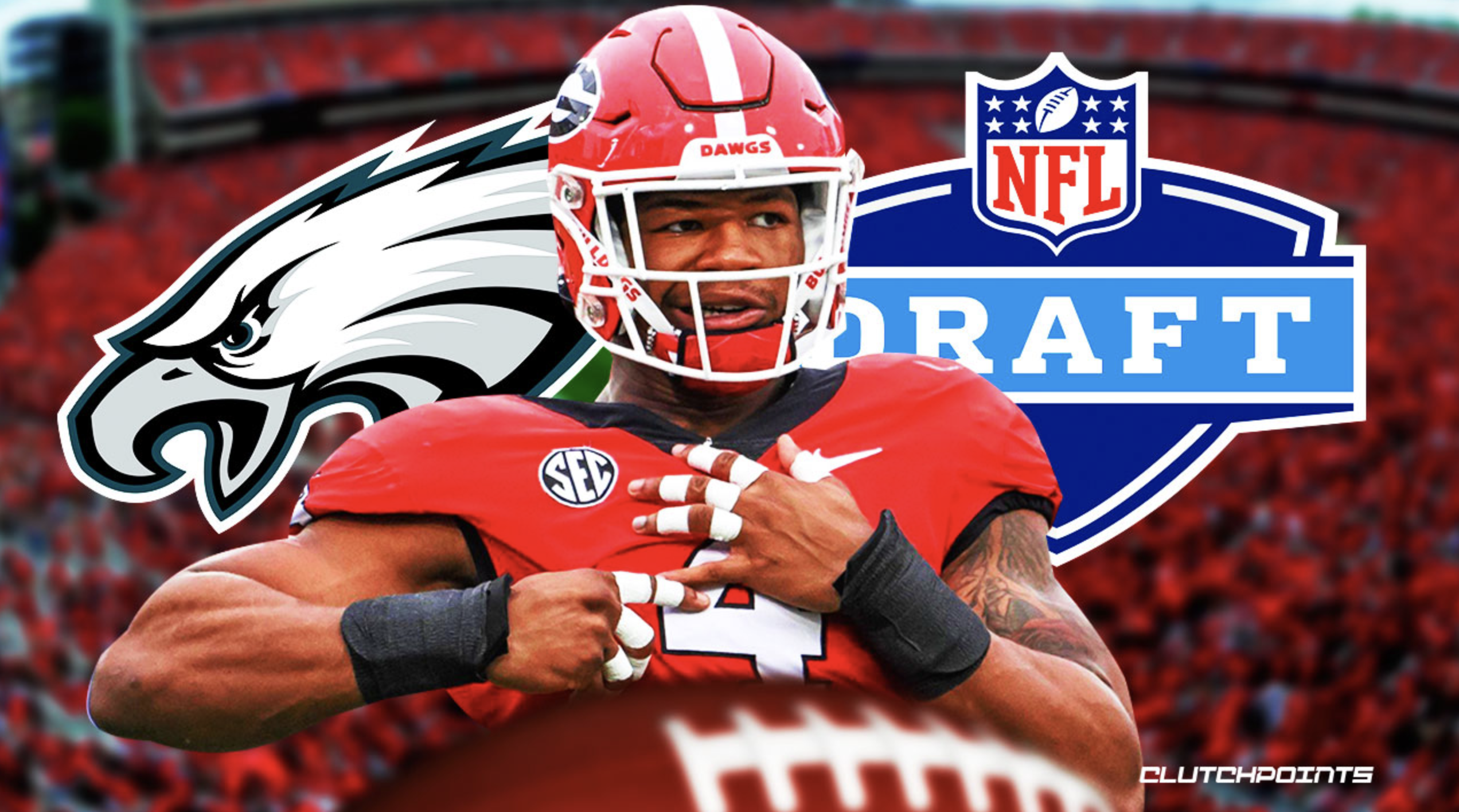 NFL Draft: Philadelphia Eagles take Nolan Smith in the first round