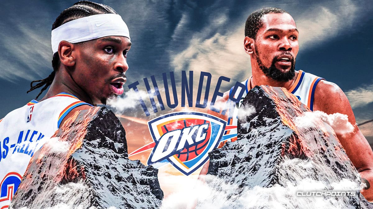 Shai Gilgeous-Alexander, Kevin Durant, Oklahoma City Thunder