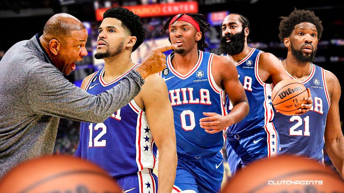 Sixers, Doc Rivers, Tobias Harris, Tyrese Maxey, James Harden, Joel Embiid