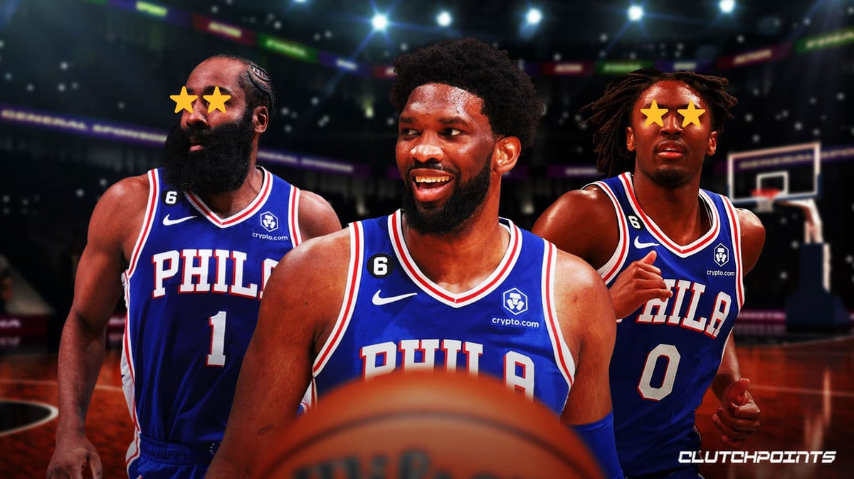 Sixers, Joel Embiid, James Harden, Tyrese Maxey