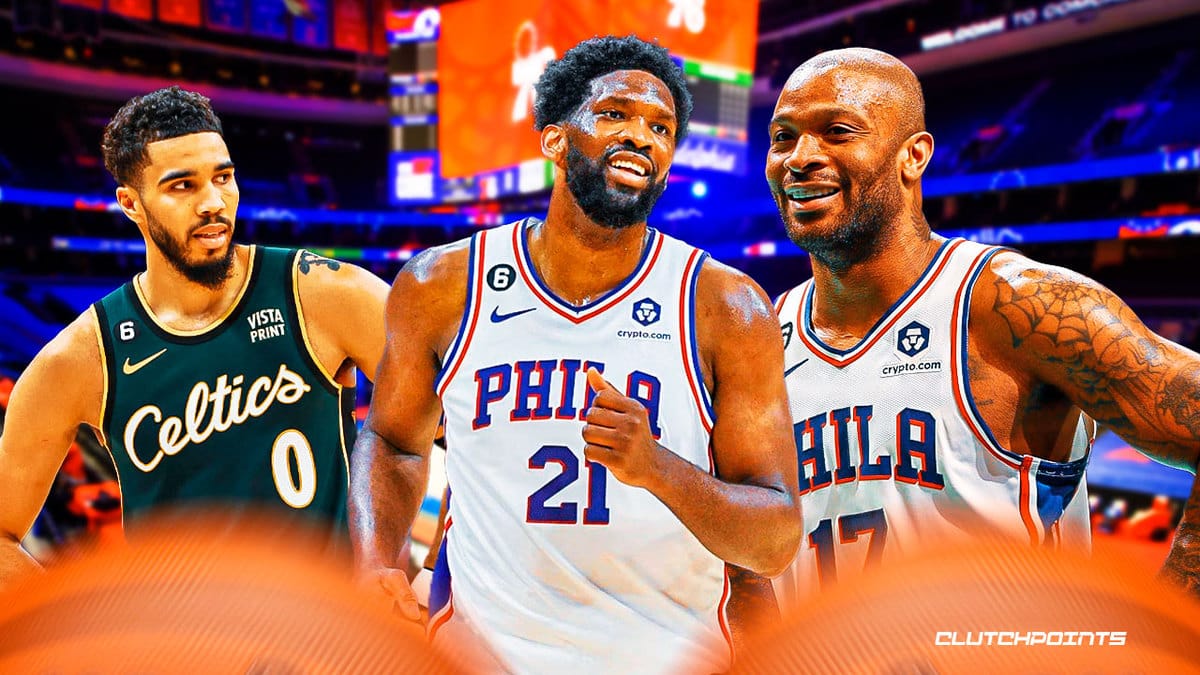 Sixers, Joel Embiid, PJ Tucker, Jayson Tatum