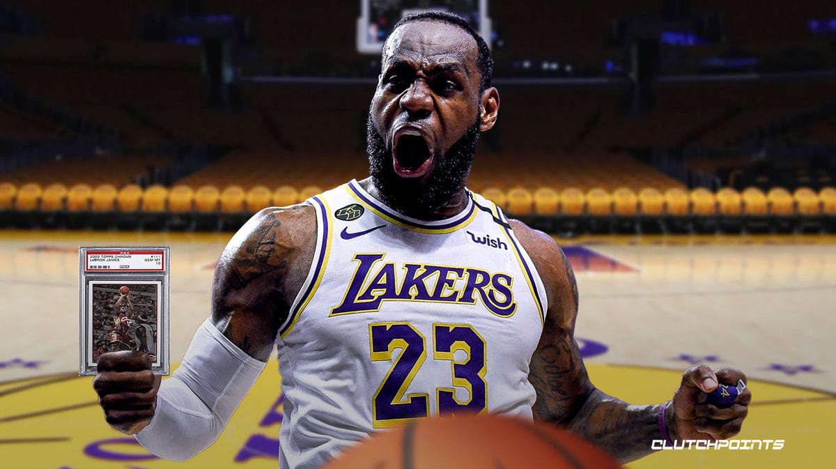 LeBron James, Lakers, Cards, Fanatics, Topps