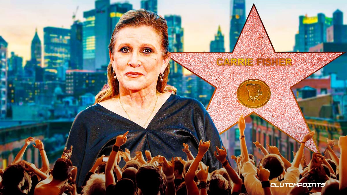 Carrie Fisher, Hollywood Walk of Fame star