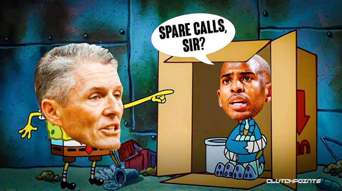 Chris Paul CP3 Scott Foster Suns Clippers